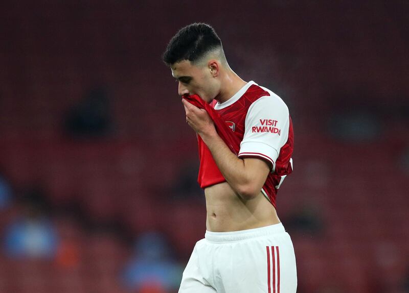 Gabriel Martinelli 7 – Provided some much-needed energy into the Arsenal team, first by closing down City’s defenders, and then setting up Alexander Lacazette for the equaliser. He was missed when he hobbled off. Getty
