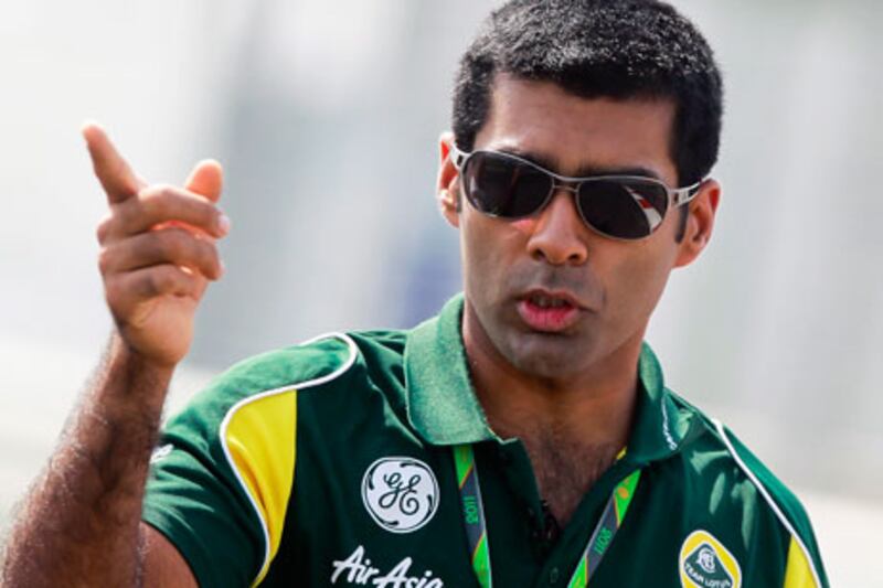 Karun Chandhok won't be racing on Sunday but that hasn't dimmed his enthusiasm for the inaugural Indian Grand Prix.