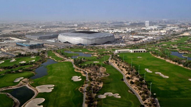Education City Stadium in the Qatari city of Al Rayyan will host matches at the 2022 Fifa World Cup. AFP