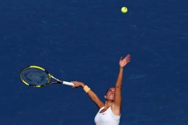Italian Roberta Vinci defeated Australia’s Samantha Stosur in the Dubai Duty Free Tennis Championships yesterday.