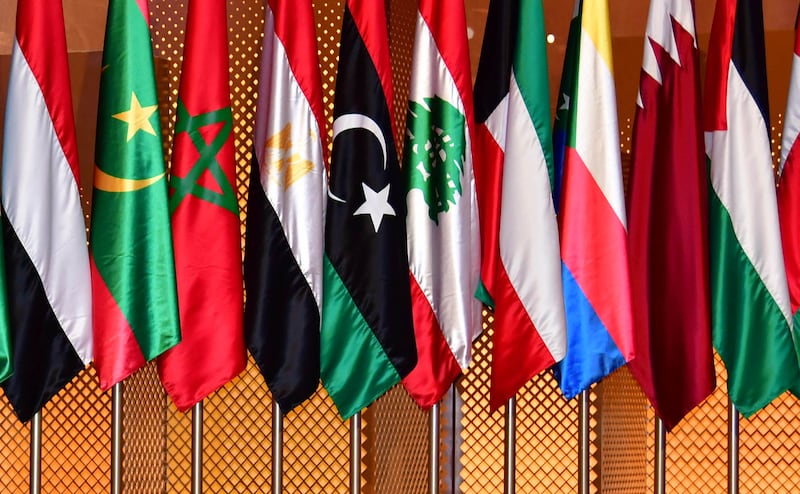 Of the 22 members of the Arab League, 10 use the green, white, black and red. Of the other 12 countries, most rely on one of the four colours, usually red or green. AFP