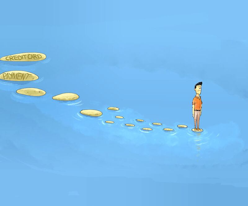 Debt panel illustration for online by Mathew Kurian