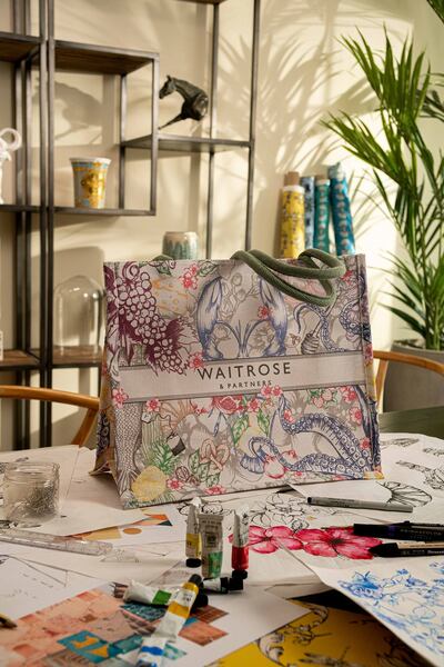 Waitrose x Nuaimi bags can be purchased in Waitrose stores across the UAE for AED 49. Photo: Waitrose