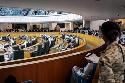 There have been long-running tensions between Kuwait's National Assembly and the government. AFP