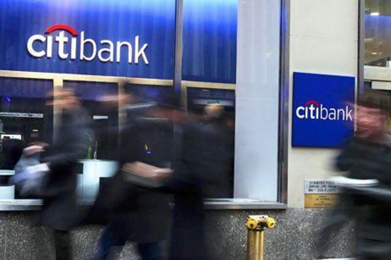 Citibank agreed to withdraw from the panel of 12 banks that sets Eibor rates at their latest meeting in April. Shannon Stapleton / Reuters
