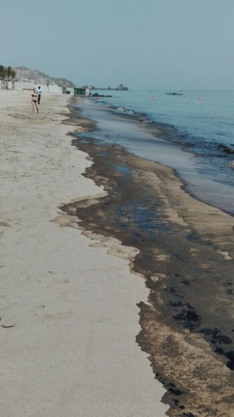 While beachgoers were affected, divers and fishermen were not because the oil spill was only near the shore. Courtesy Miramar Hotel