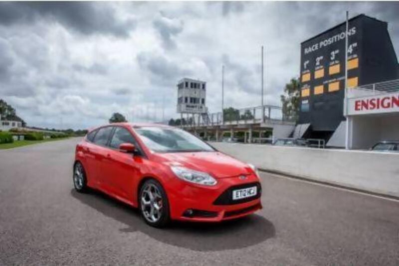 The latest-generation Ford Focus ST retains all the boy-racer-pleasing punch of its predecessor via a smaller engine and better fuel efficiency. Courtesy of Ford