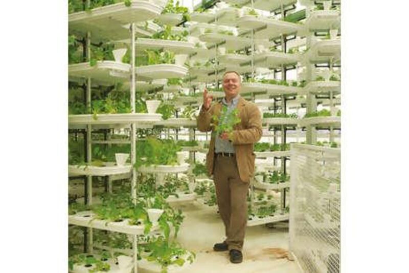 Kevin Frediani is a driving force behind the idea of vertical farming.