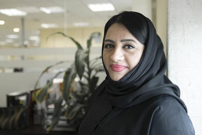 Najat Rashid helps scientists across the region to set up laboratories. Reem Mohammed / The National