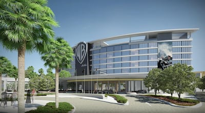 Hilton's WB Abu Dhabi is set to open in 2021. Courtesy Warner Bros / HIlton