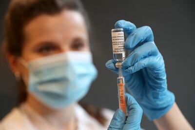 The AstraZeneca/Oxford Covid-19 vaccine has not played a significant role in the UK's booster campaign. Getty Images