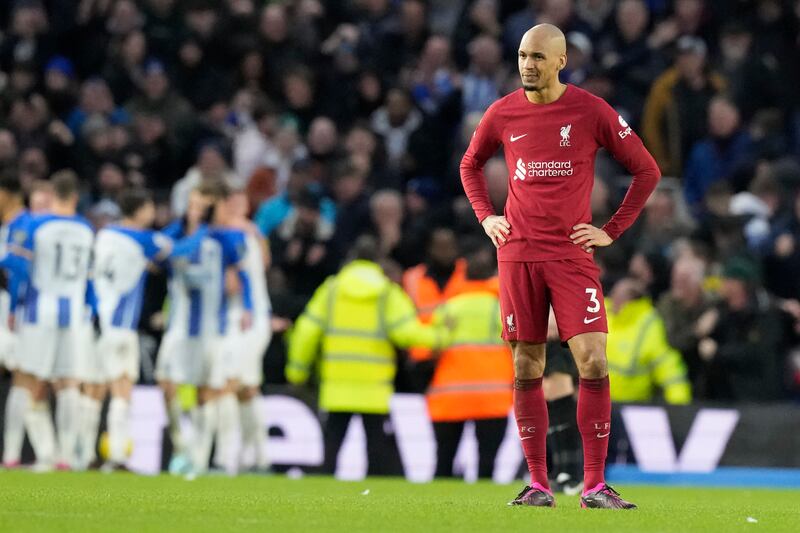 Fabinho 4 - Rarely in the right positions to make an impact. Didn’t seem to have an answer to Brighton’s attack. AP