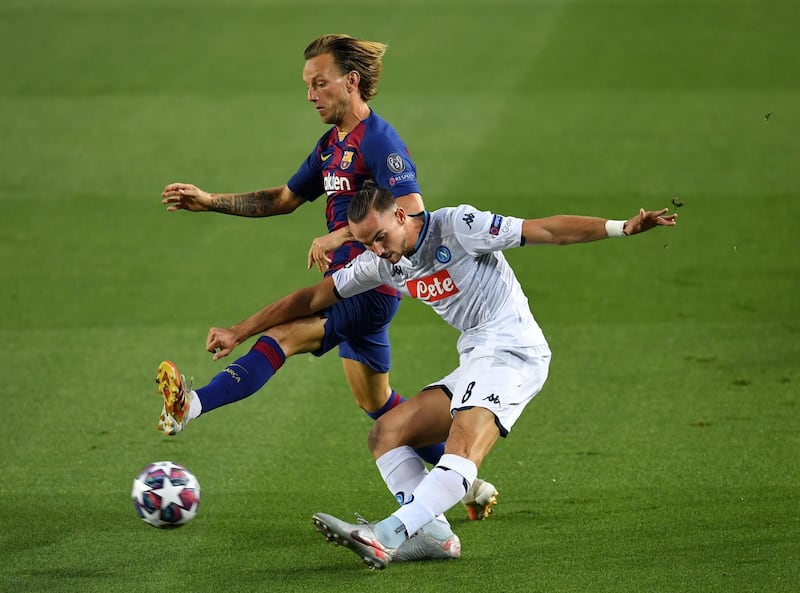 Ivan Rakitic – 6, Termed “the ultimate recycler” on commentary – but he was uncharacteristically wasteful at time. And he gave away a penalty. Getty Images