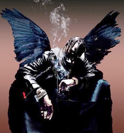 Rapper Travis Scott's Birds in the Trap Sing McKnight (2016) album cover. 