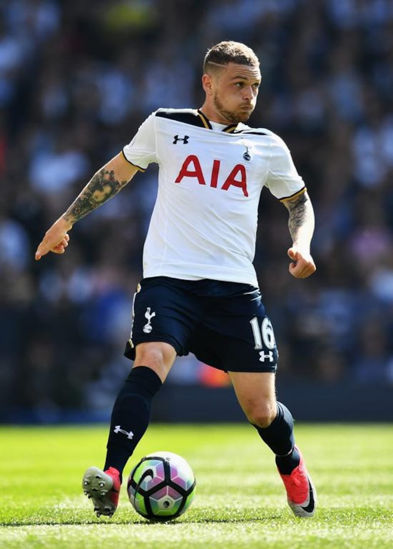 Kieran Trippier featured in 12 Premier League games for Tottenham Hotspur in 2016/17.