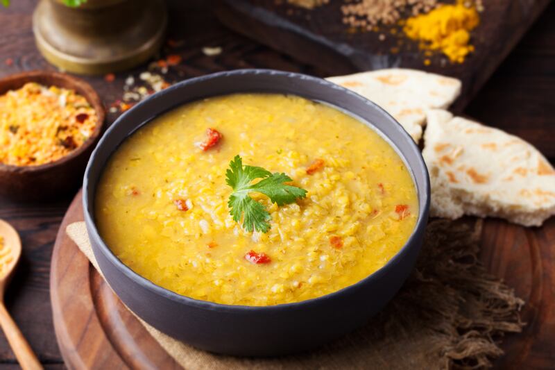 A staple at most Indian tables, dal is a versatile, protein-rich dish. Getty Images