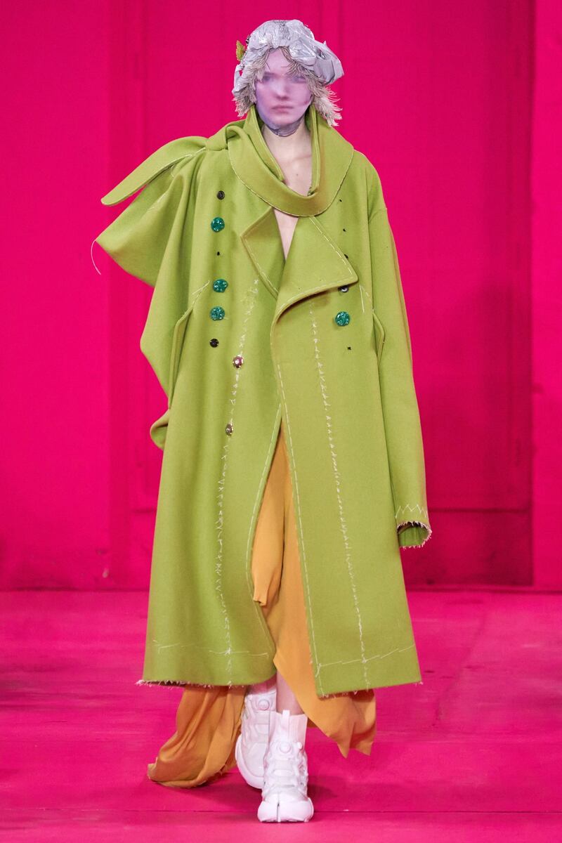 A haute couture design for spring 2020, by John Galliano at Maison Margiela. Courtesy Maison Margiela.