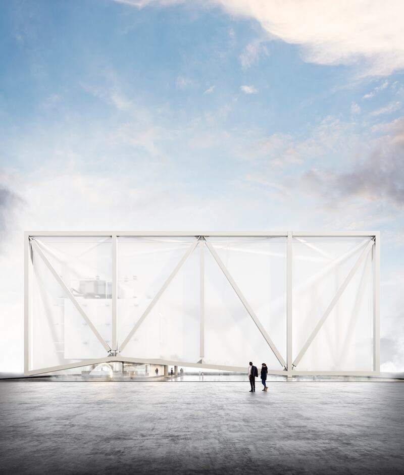 The facade of the Brazil pavilion at Expo 2020 Dubai will have images projected on it that can be viewed from inside and outside.