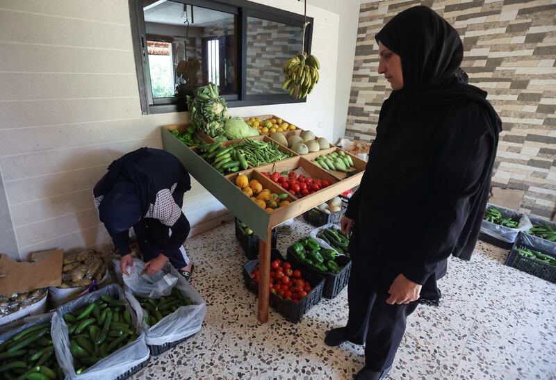 Food prices have increased 11-fold in Lebanon since 2020 and the cost of fuel is also too high for the Shreims to take their produce to markets in Beirut, so they sell their fruits and vegetables locally instead.
