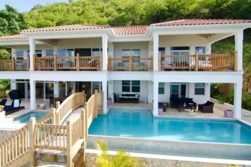 Mount Cinnamon Resort offers spacious, white-washed villas with unique hillside views. Courtesy Mount Cinnamon Luxury Resorts