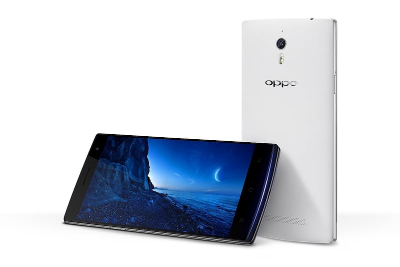 OPPO Find 7 Smartphone. The Find 7 is the first 4G/LTE device from OPPO that also supports Quad HD resolution. Photo: Oppo