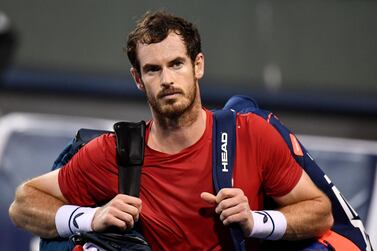 Andy Murray was beaten 7-6, 2-6, 7-6 by Fabio Fognini in the Shanghai Masters on Tuesday. AFP