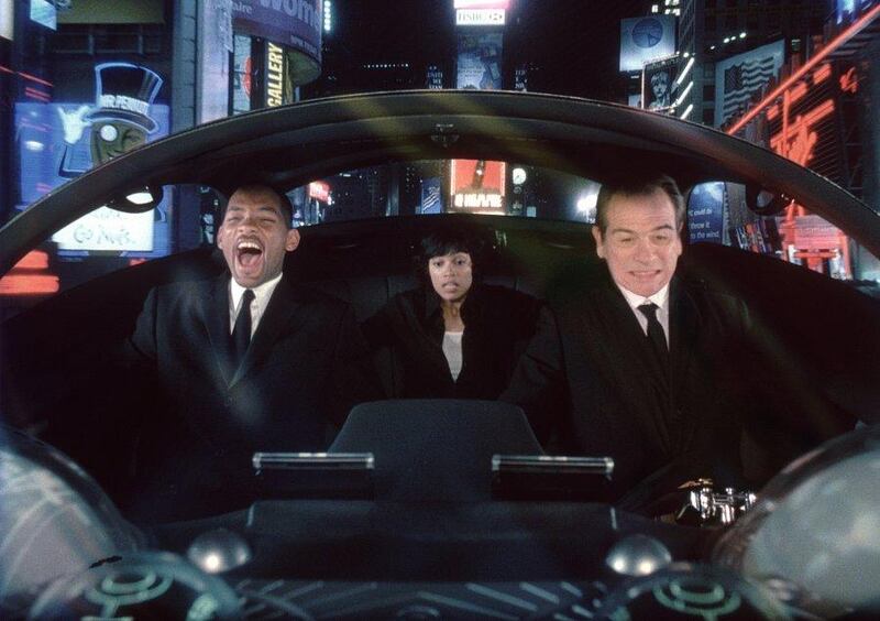 Will Smith and Tommy Lee Jones starred in the sci-fi blockbuster Men in Black, about a secret organisation that keeps aliens’ presence on Earth secret.