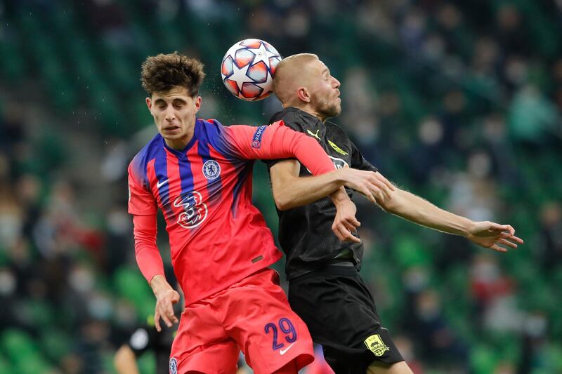 Kai Havertz, 7 – His first touch was a great asset for the visitors as they controlled play in large parts of the game in midfield. Excellent close control allowed Havertz to quickly manoeuvre the ball around dangerous areas. Reuters