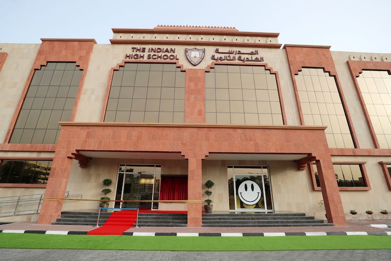 The Indian High School is one of the most sought after Indian curriculum schools in Dubai. It received a 'very good' rating in its most recent inspection report. Photo: Chris Whiteoak / The National