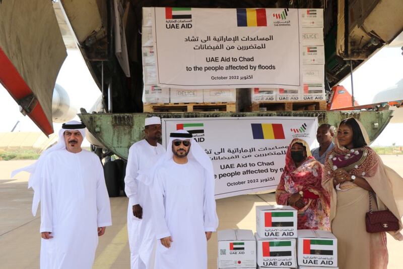 Rashid Al Shamsi, UAE Ambassador to Chad, said sending the aid is part of the UAE’s humanitarian approach to provide urgent relief to other countries during times of crisis and natural disasters. Wam