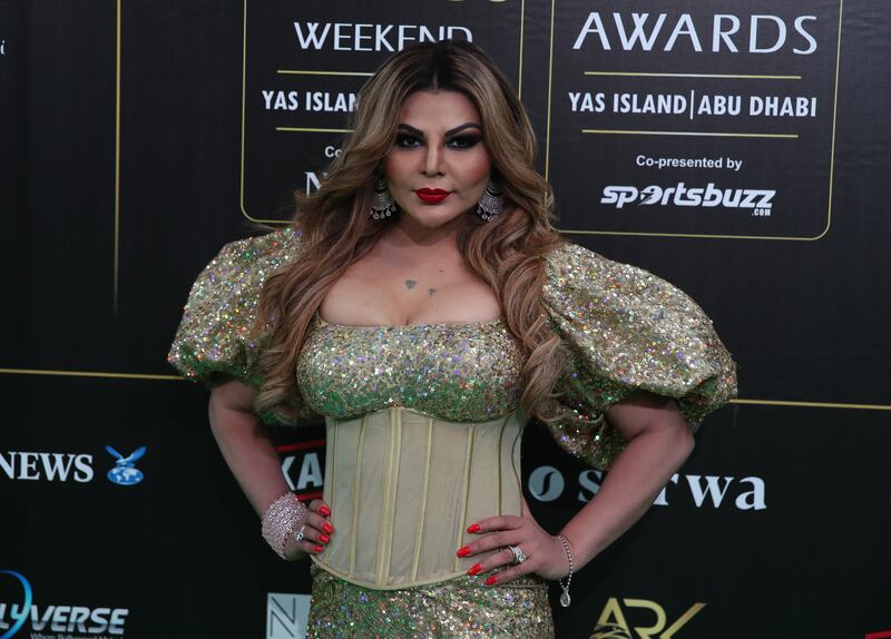 Rakhi Sawant. EPA