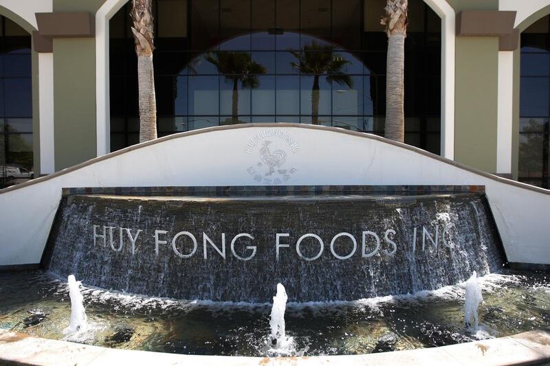 The Huy Fong Foods Sriracha Hot Chili Sauce factory. David McNew / Getty Images / AFP