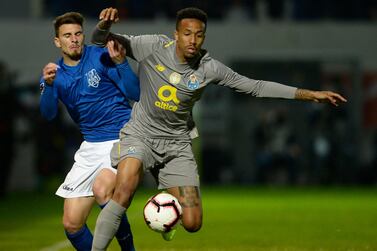 Eder Militao, right, will join Real Madrid in the summer on a six-year deal. AFP