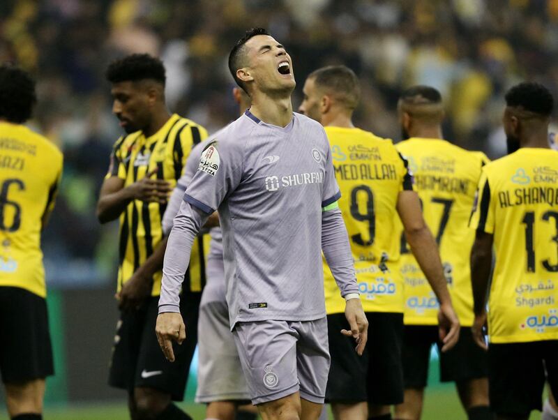 Al Nassr's Cristiano Ronaldo. Reuters