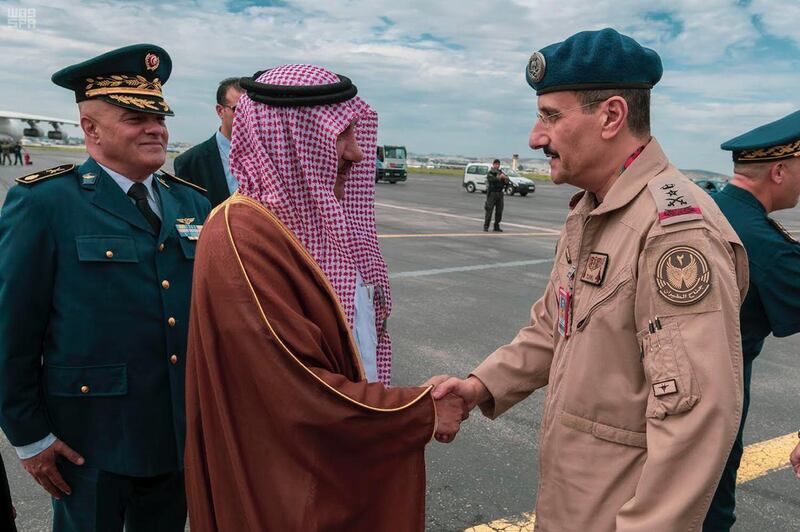 Tunisia, Safar 01, 1440, October 10, 2018, SPA -- Lieutenant General Prince Turki bin Bandar bin Abdulaziz, the Commander of the Saudi Royal Air Force (RAF), today patronized the conclusion of the joint Saudi-Tunisian air exercises at Sidi Ahmed Air Base in Bizerte. Saudi Press Agency