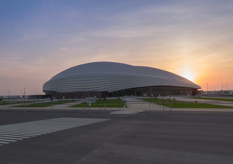 Al Janoub Stadium in Al Wakrah, Qatar. 