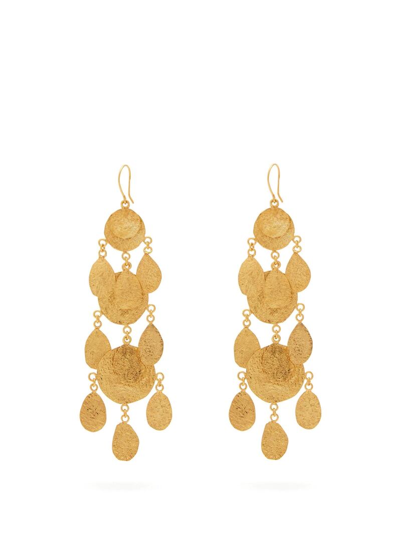 Mountain earrings, Dh933, Pippa Small at Matchesfashion.com