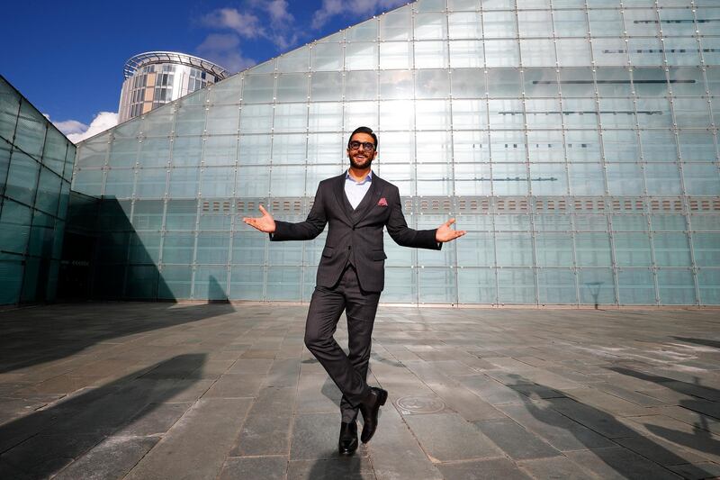 MANCHESTER, ENGLAND - AUGUST 10: Ranveer Singh in Manchester on August 10, 2018 in Manchester, England. (Photo by Lynne Cameron/Getty Images)