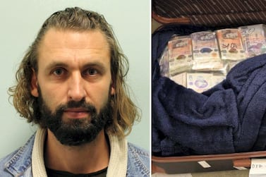 Zdenek Kamaryt tried to leave Heathrow with suitcases and socks stuffed full of cash. NCA