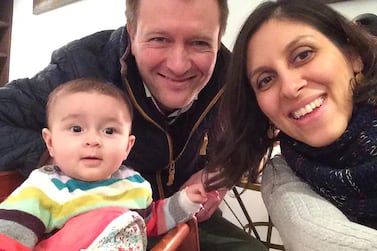 Iranian media outlets reported that a deal has been struck Britain to release Nazanin Zaghari-Ratcliffe, pictured with her husband Richard and daughter Gabriella, from detention in Tehran. AFP
