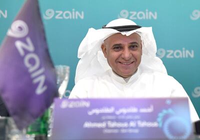Ahmed Al Tahous, chairman of the board of directors of Zain Group, said telco’s performance reflected its resilience to turbulence. Courtesy Zain