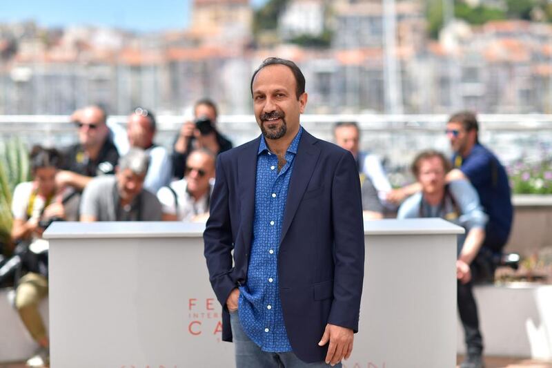 Iranian director Asghar Farhadi’s The Salesman is a hit in Cannes. Loic Venance / AFP