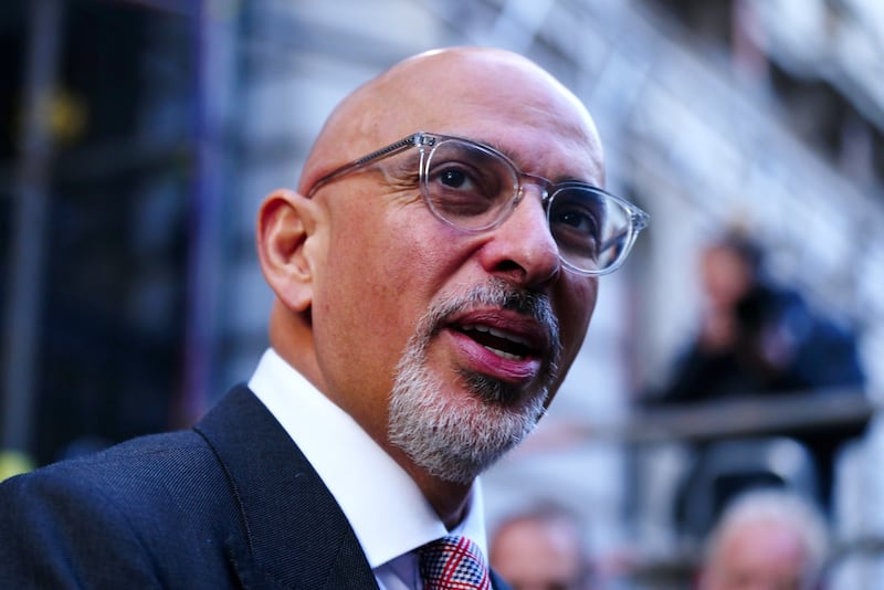 British opposition parties say Conservative MP and former chancellor Nadhim Zahawi is in an "untenable" position. PA
