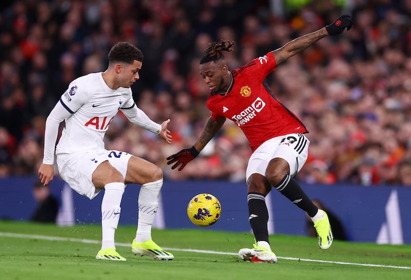 The right back played at left back and was competent, though Richarlison was his man for Spurs’ opener. Yellow card for a sliding tackle on Johnson. Charged through the middle to help United’s attack. Reuters