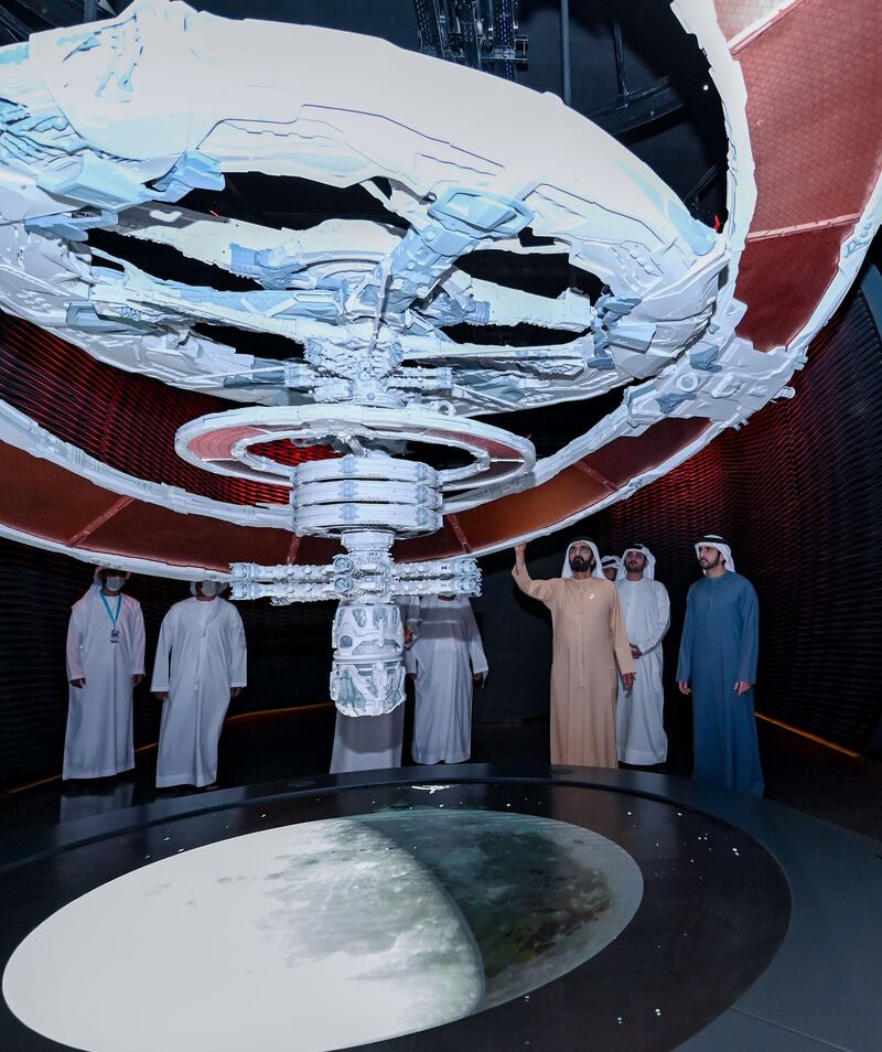 The beauty of the museum inside equals its beauty outside, Sheikh Mohammed said.