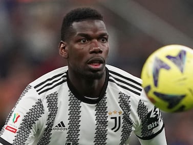 Paul Pogba has played nearly 200 games for Juventus over two spells at the Italian club. AP
