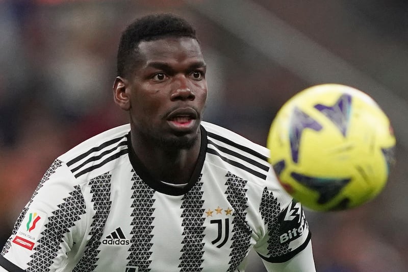 Paul Pogba has played nearly 200 games for Juventus over two spells at the Italian club. AP