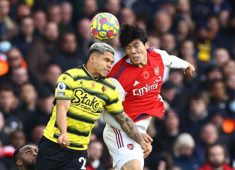 Cucho Hernandez (on for Dennis, 74’), N/A - A 20-minute cameo for the Colombian but he was unable to make his mark on this one.
Ashley Fletcher (on for Cathcart, 90’), N/A - Introduced the final couple of minutes but he had barely any time to rescue a point. Reuters