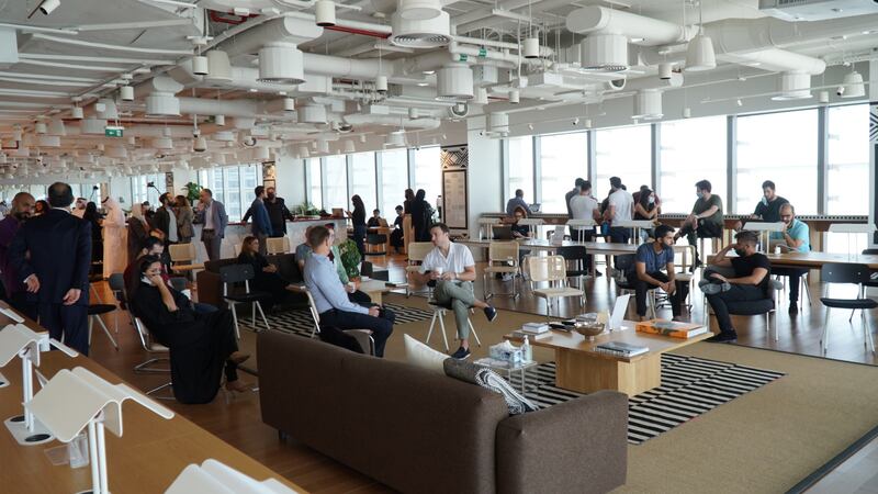 The annual Hub71 Impact Report 2021 shows Abu Dhabi’s global tech start-ups have gathered venture capital investment worth about Dh1.5 billion since inception. Photo: Hub71