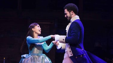 Rachelle Ann Go played Eliza Schuyler in the West End production of Hamilton and is reprising the role in Abu Dhabi. Photo: Hamilton West End